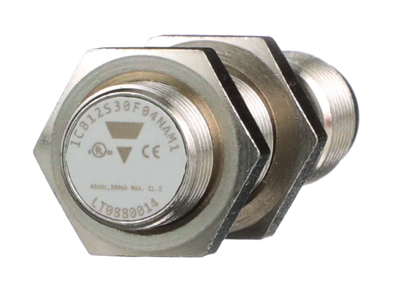 Carlo Gavazzi Inductive Proximity Metal Barrel Sensor; 12mm; Embeddable; 10-36VDC; 1NO &plus; 1NC; PNP; Connector - M12